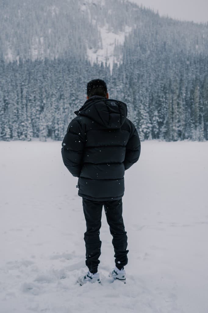 Heavy snowfall and powder skiing in Whistler British Columbia