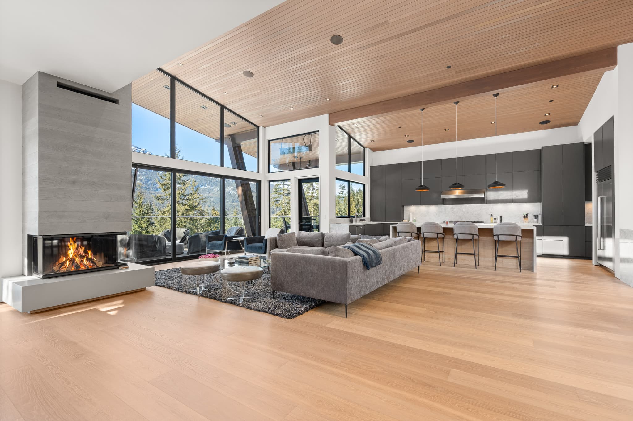 Ski access at Mountaintop Kadenwood