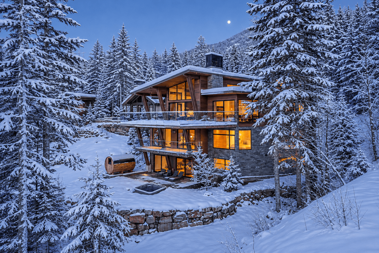 The Mountaintop in Kadenwood | Ski in Ski out - Luxury Whistler vacation rental with 7 bedrooms, accommodating up to 16 guests