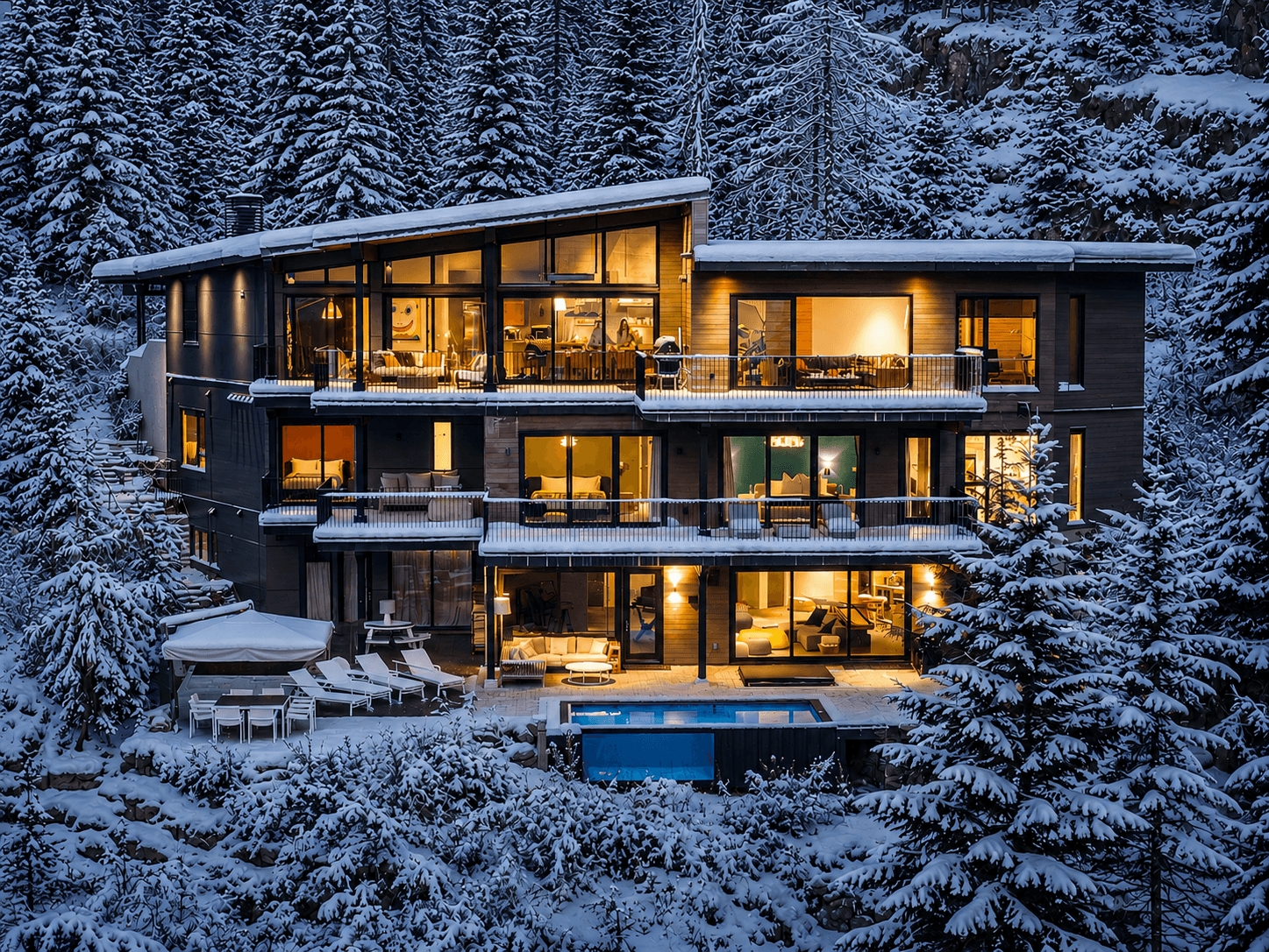 Chalet La Forja - Ski in Ski out Kadenwood Estate - Luxury Whistler vacation rental with 9 bedrooms, accommodating up to 16 guests