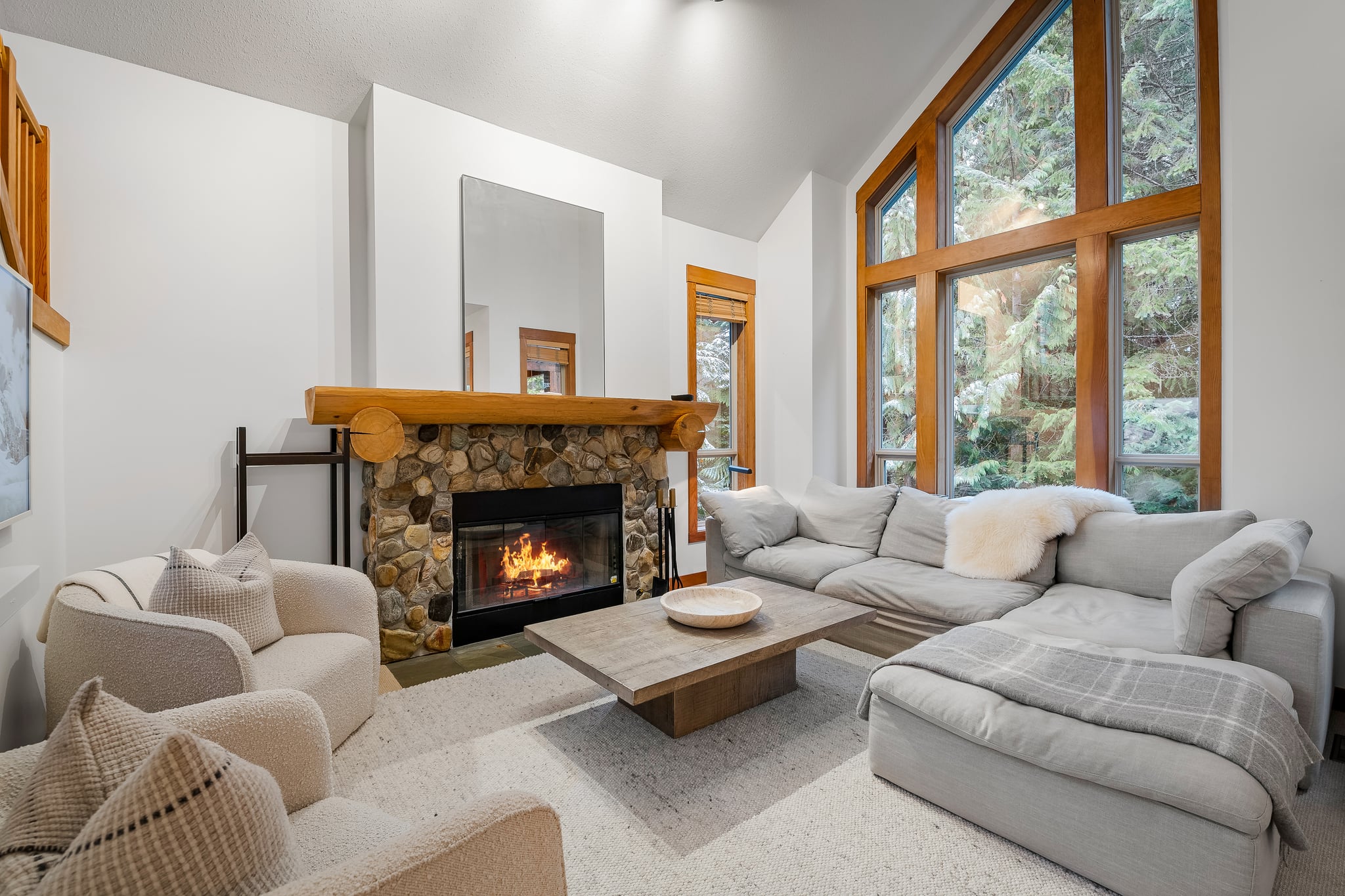 Luxe-Cozy Whistler Village interior 2