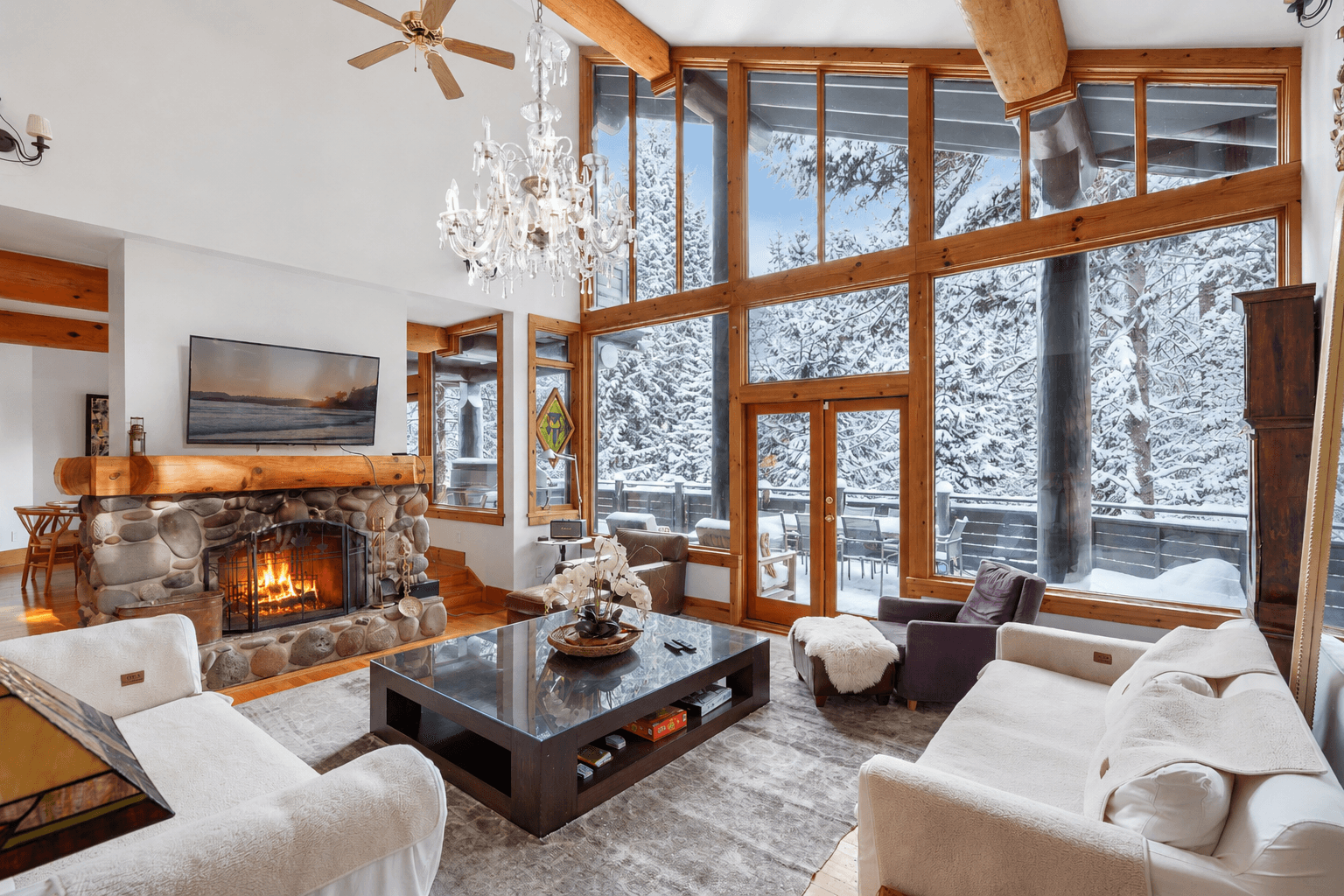 Falcon luxury chalet exterior in Whistler