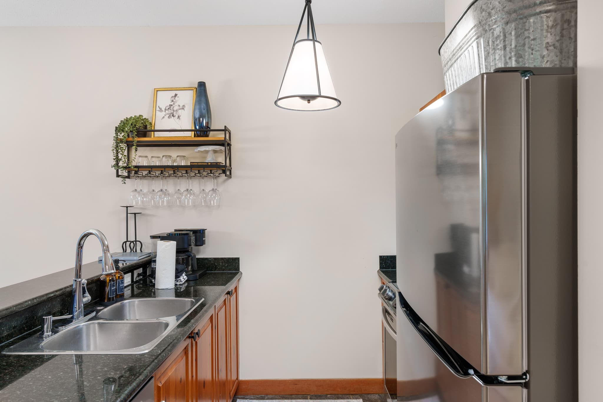 Rare 3-bedroom Whistler Village interior 12