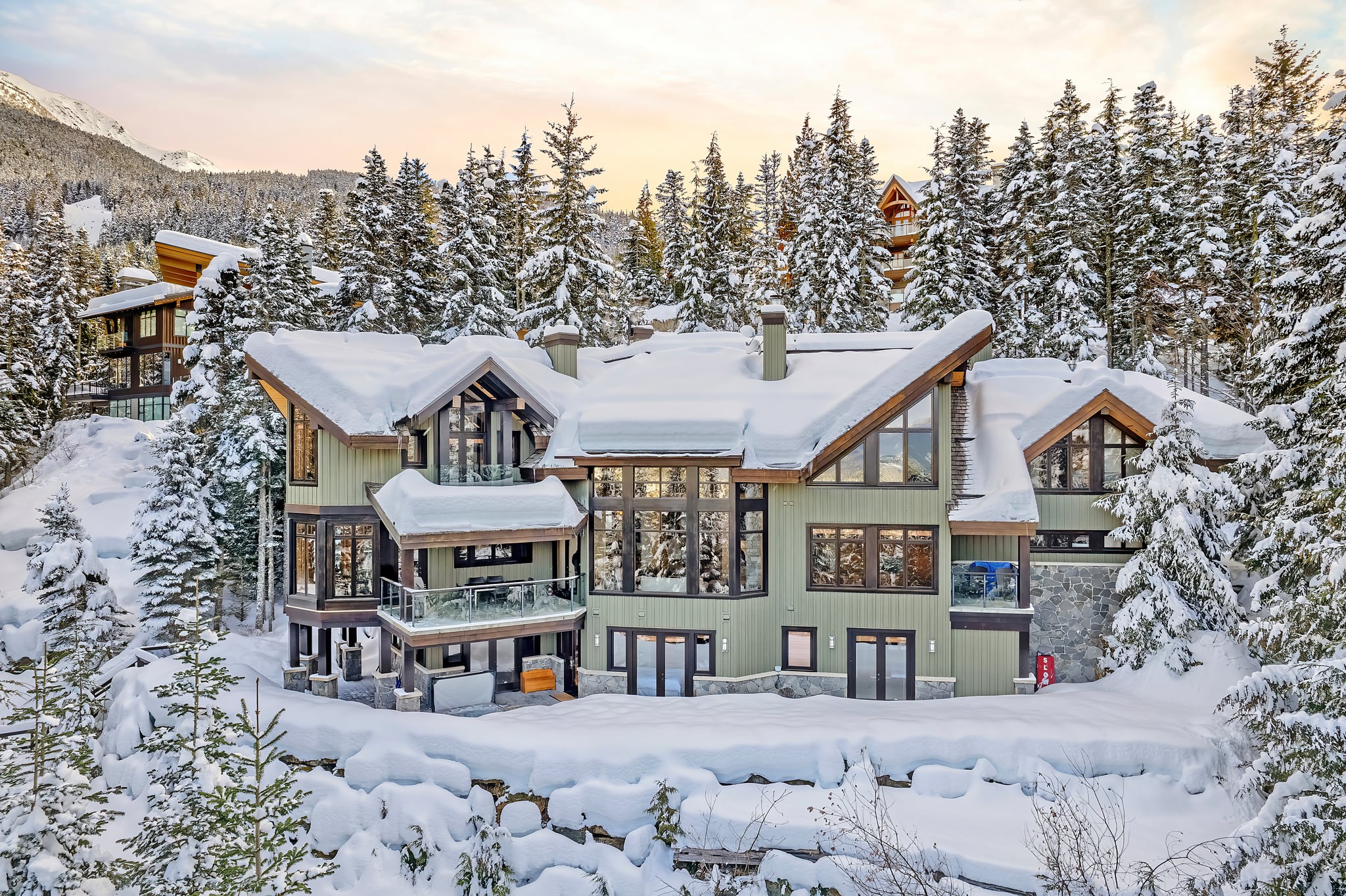 Slope Side Chalet | Ski-In/Out | Hot Tub - Luxury Whistler vacation rental with 7 bedrooms, accommodating up to 16 guests