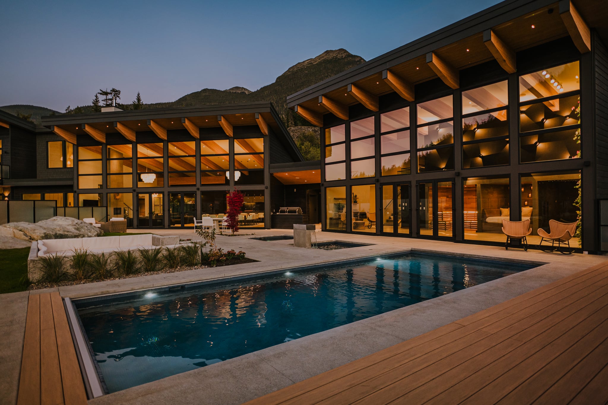 Wedge Mountain Lodge & Spa - Luxury Whistler vacation rental with 10 bedrooms, accommodating up to 26 guests