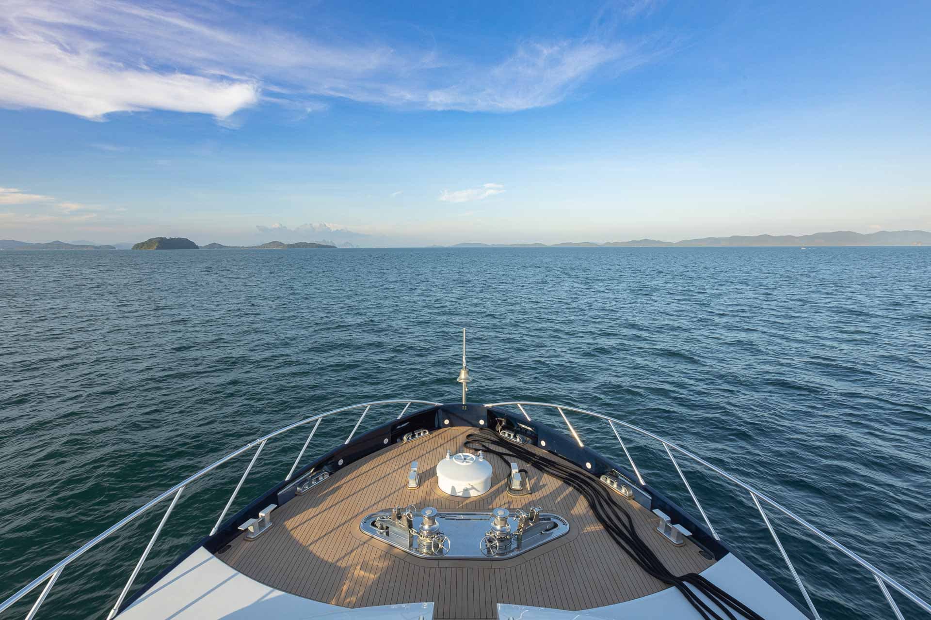 Super Yacht Thailand - Bow