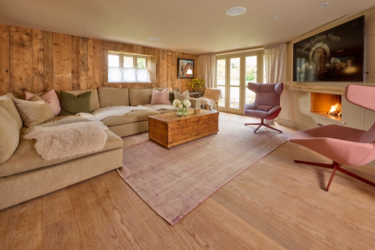 Interior living space of the Cotswolds estate
